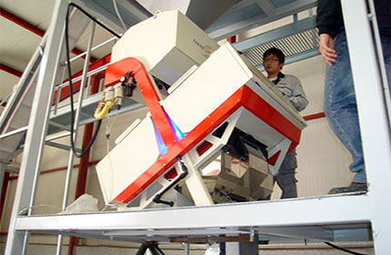 Color Sorter Installation